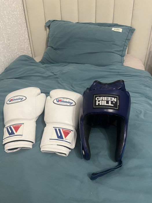 грин хилл шлем, вининг перчатки