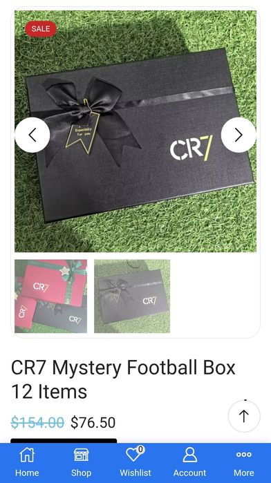 CR7 Fan Box Кристиано Роналдо ФЕН комплект