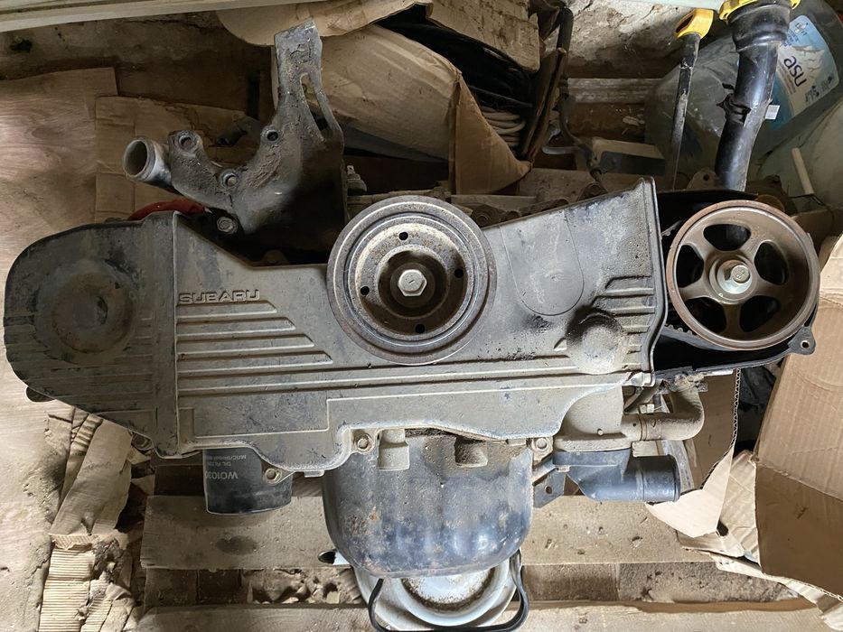 Субару форестер 1997 буу матор для запчаст