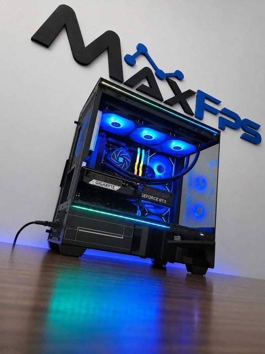 Чисто нов! RTX 5080, Ryzen 7 9800X3D, 32 GB RAM Геймърски компютър!