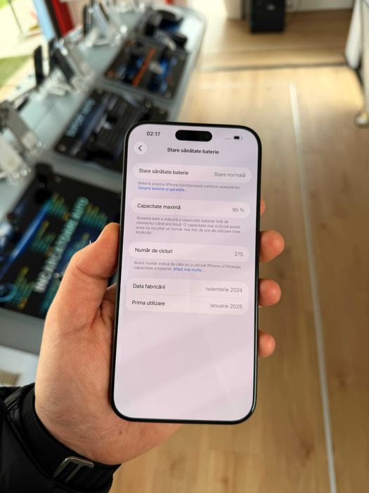 Apple Iphone 16 pro max - black titanium - impecabil ca nou - 512 gb -