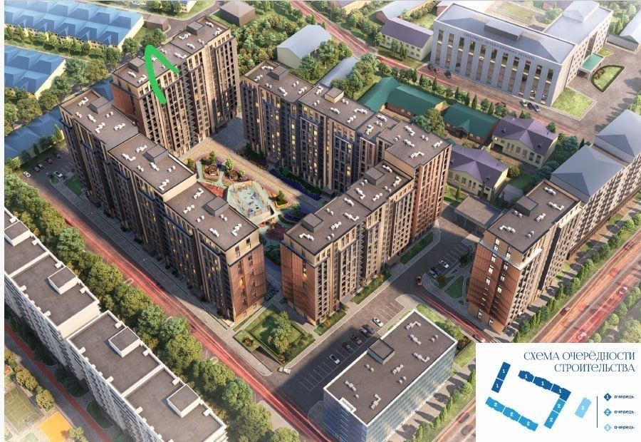 ЖК Regnum Plaza Murad Buildings(Регнум Плаза)кв/ра 2-х комнат. 60м2.
