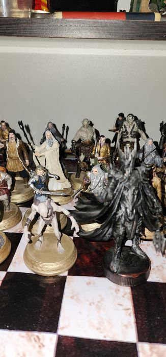 Шахматы, Хоббит, Властелин Колец, Гендальф, Саурон