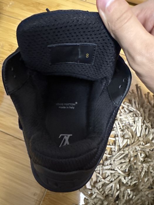 Louis vuitton-Lv Snow Black Low Top Sneakers marimea 42