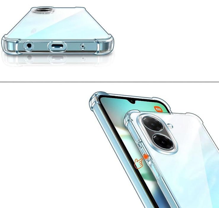 Прозрачен Силиконов Удароустойчив Кейс за Xiaomi Redmi A5