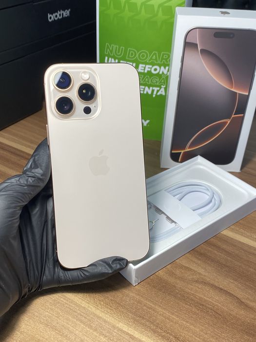 iPhone 16 Pro Max • 256 GB • Desert Titanium