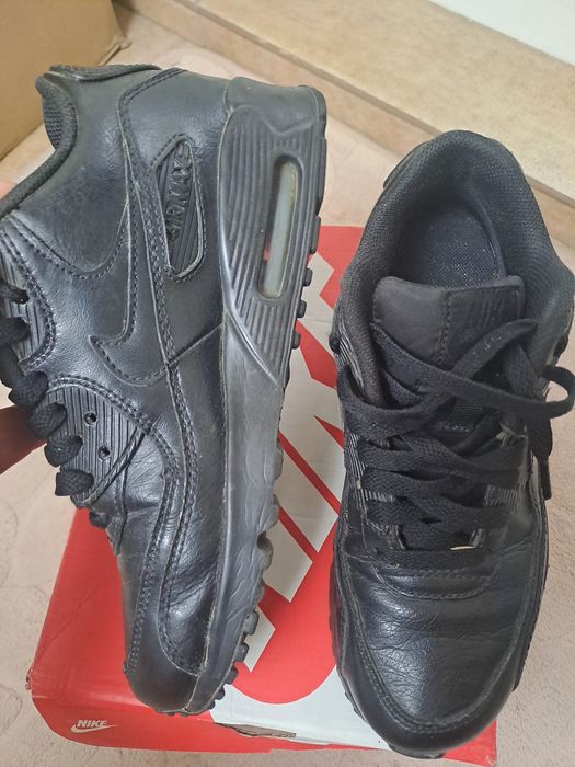 Nike air max 90 all black mar 36.5