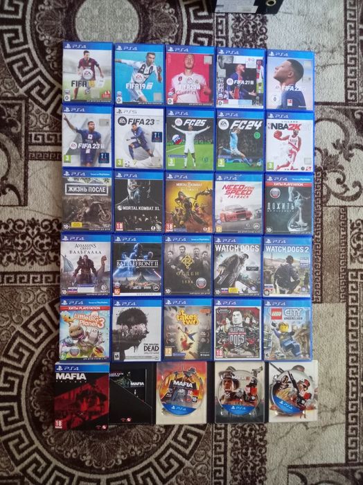 Продам игры Ps4-Ps5
