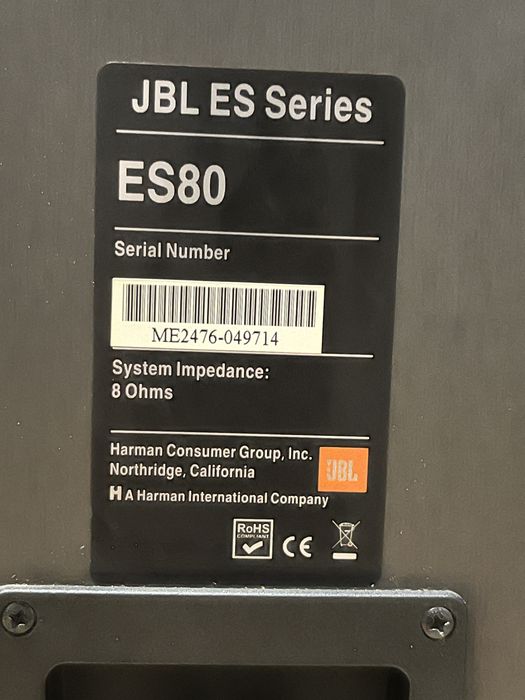 Boxe Jbl Northridge ES80