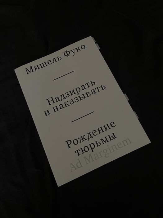 Книга Мишель Фуко Надзирать и наказывать