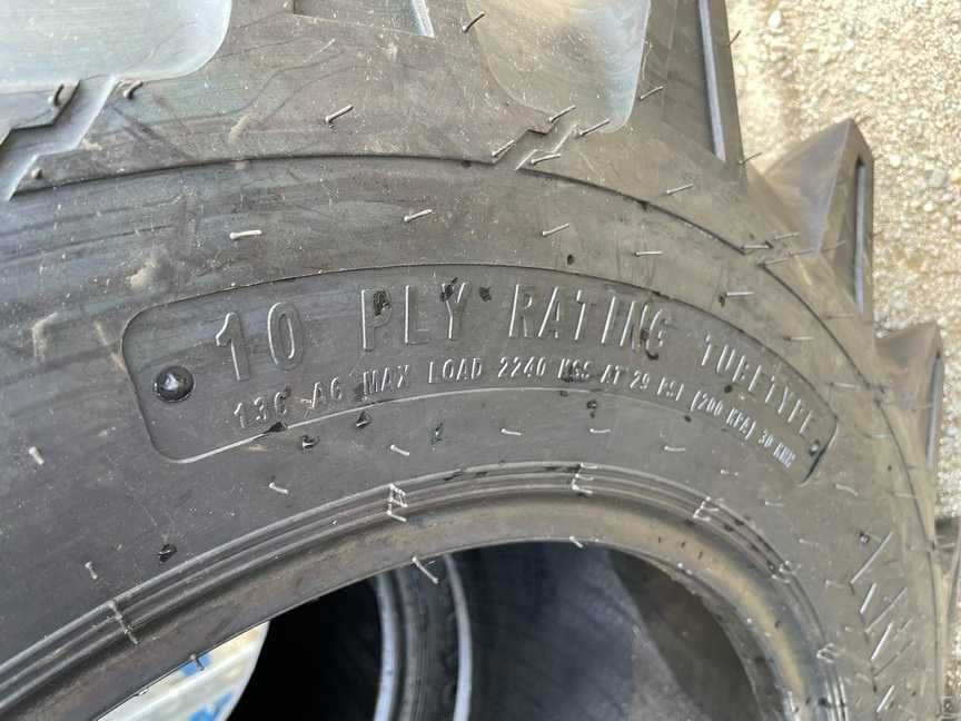 16.9-24 OZKA Anvelope de tractor fata cu 10pliuri garantie Cauciucuri