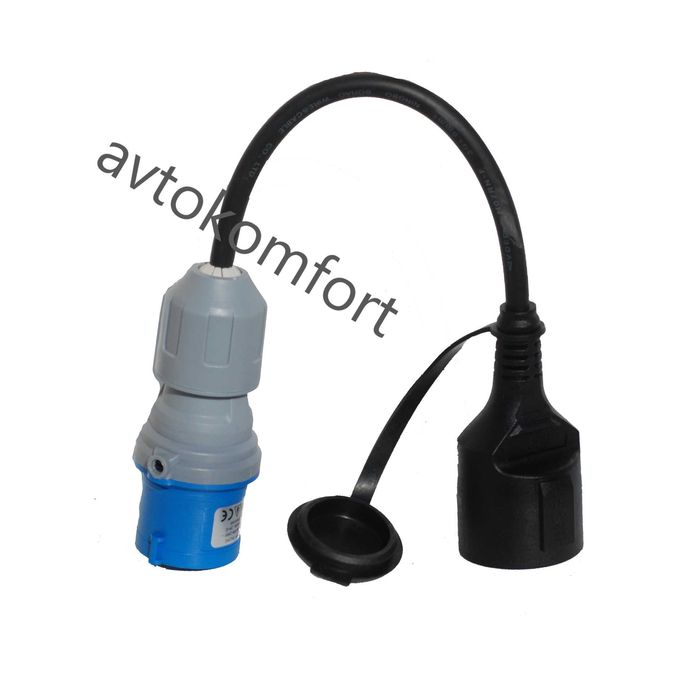 220V-250V Захранващ Щепсел Кабел За Каравана Кемпер Конектор Адаптер