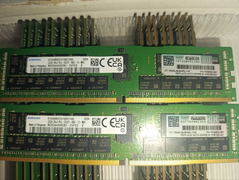 SK hynix/Samsung/Micron DDR4  REG ECC HPE Certified