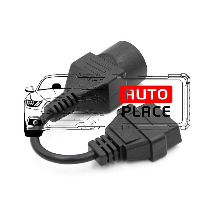 Кабел / Преходник / Адаптер за Mazda 17 Пина 17 Pin Мазда Delphi