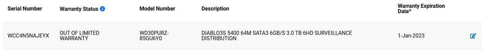 HDD Western Digital Purple 3TB