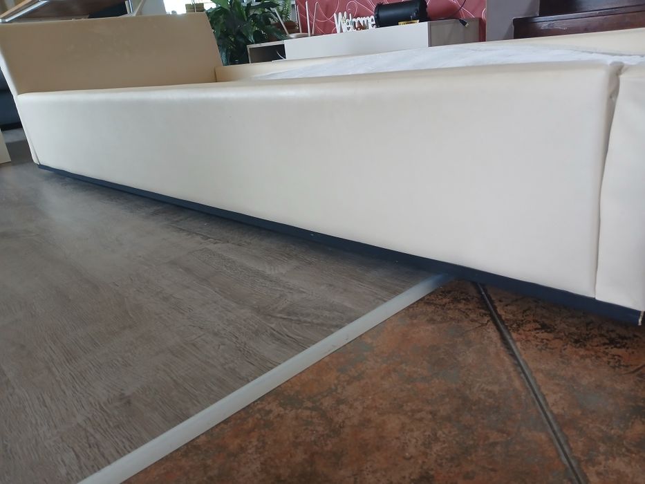 Pat lemn tapitat 190x80