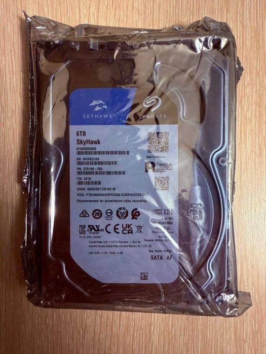 Продам Жесткий диск HDD 6 TB Seagate SkyHawk ST6000VX009 (4)