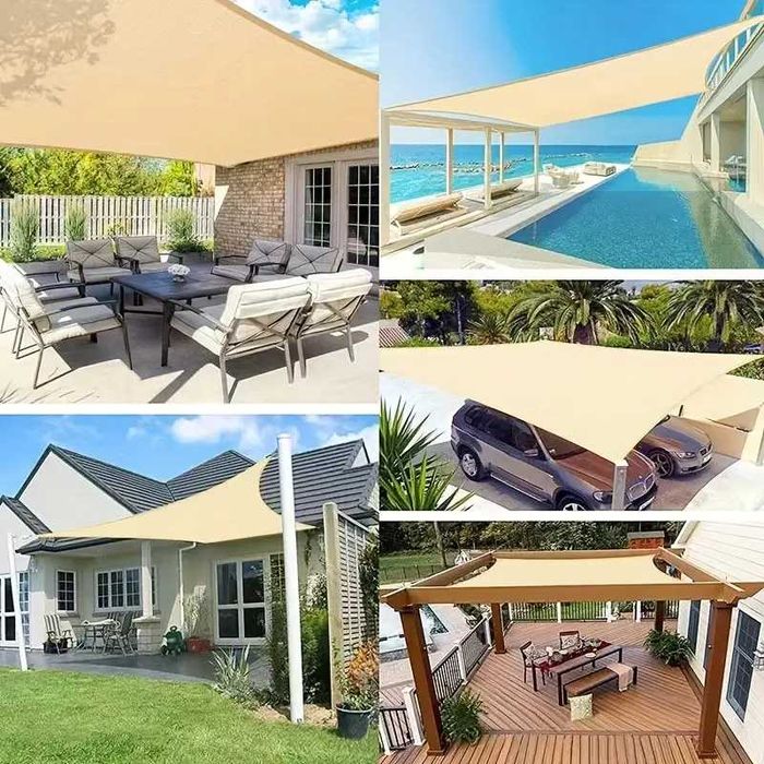 Водонепромокаема Тента, Водоустойчива UV сенник, подсилено платнище