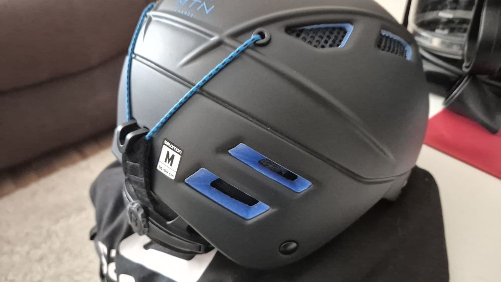 Casca de schi pentru adulti Salomon MTN Charge neagra