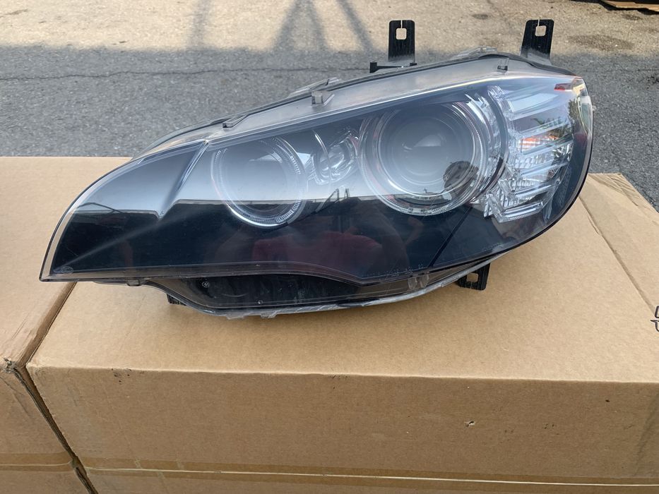 Фарове БМВ Х6 Е71 ляв десен фар BMW X5 M E70 адаптив ксенон