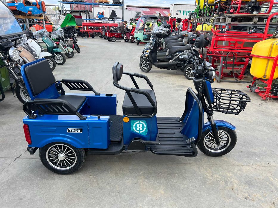 Triciclu electric Thor SX-Long Pro nou 1400W Agramix