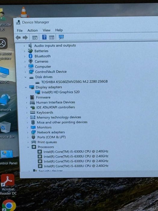 Dell Latitude 7280 I5-6300U/8RAM/256SSD/Intel HD Graphics/Full HD