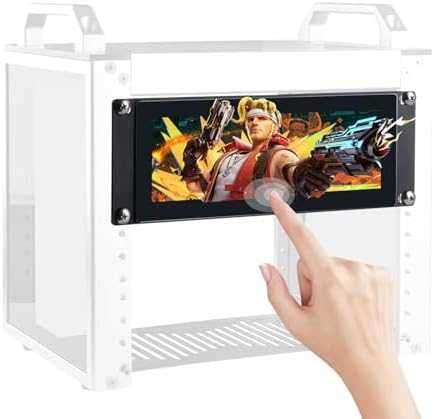 GeeekPi 7.84" 2U Rack LCD Touch 1280x400