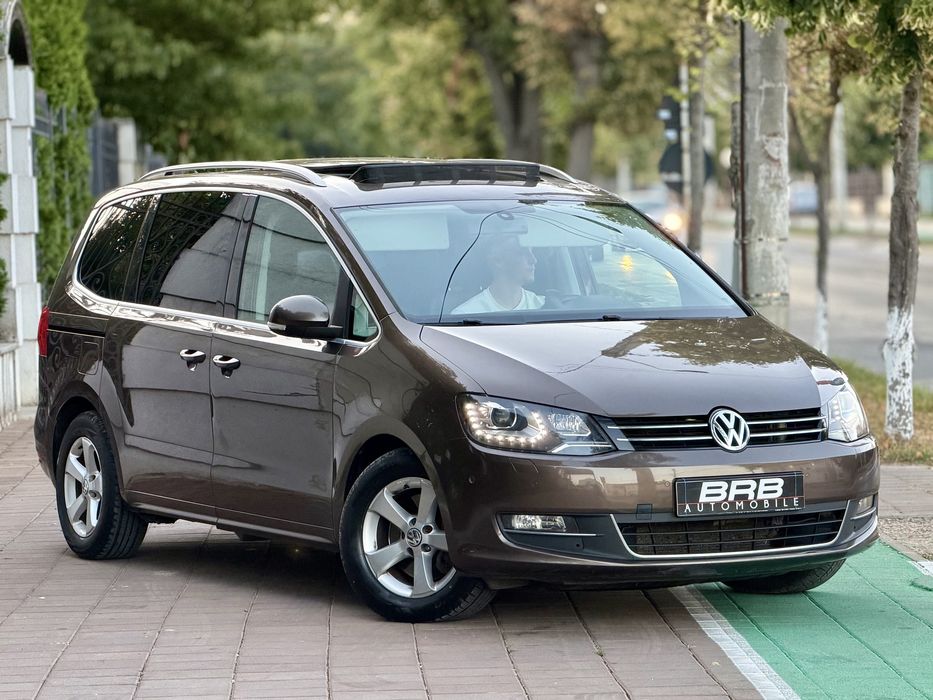 • Vw Sharan 2013 / 7 Locuri / Exclusive - Cutie Automată • Extra full !! • Parc Auto / RATE / Garantie •