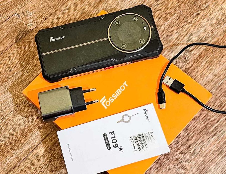 Fossibot F109 5G 24GB RAM 256GB ROM с IP68 защита,10600 mAh батерия