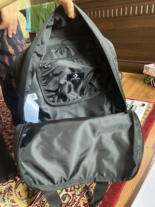 Converse backpack / Черный сумка рюкзак от Конверс юнисекс