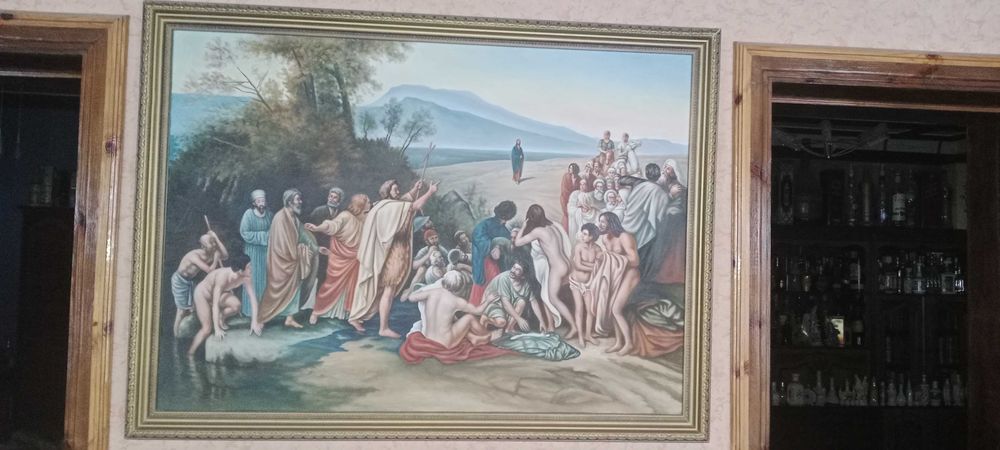 Картины маслом 8 штук