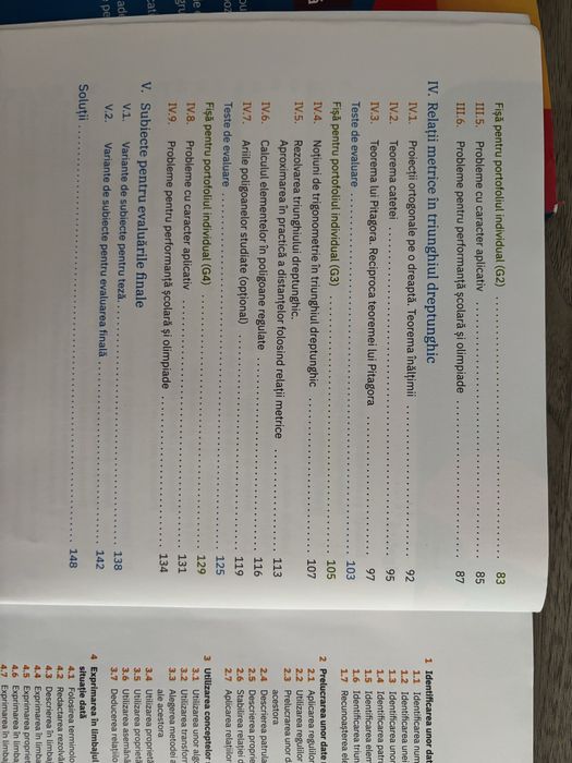 Carte de Matematică