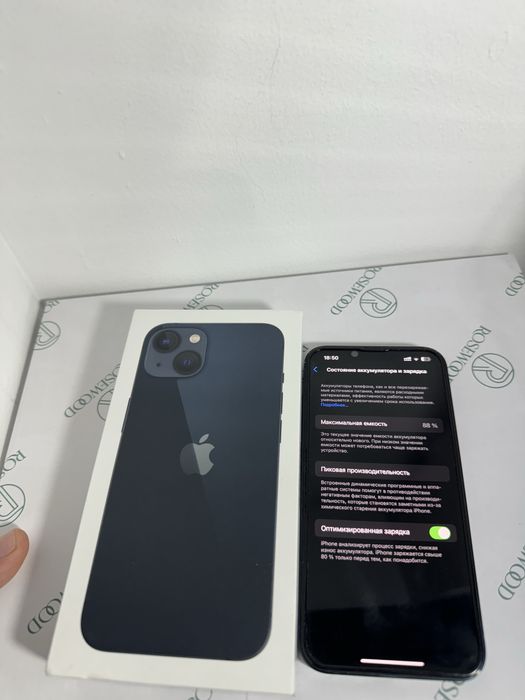 iPhone 13 Midnight Айфон 13 Темносиний
