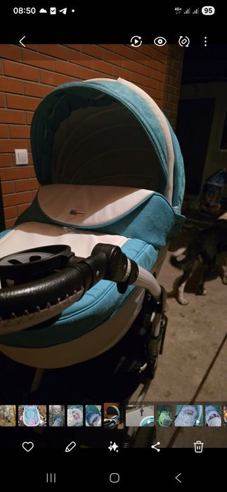 Продам коляску Adamex Galactic 3в1