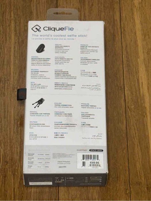 CliqueFie Max Selfiestick