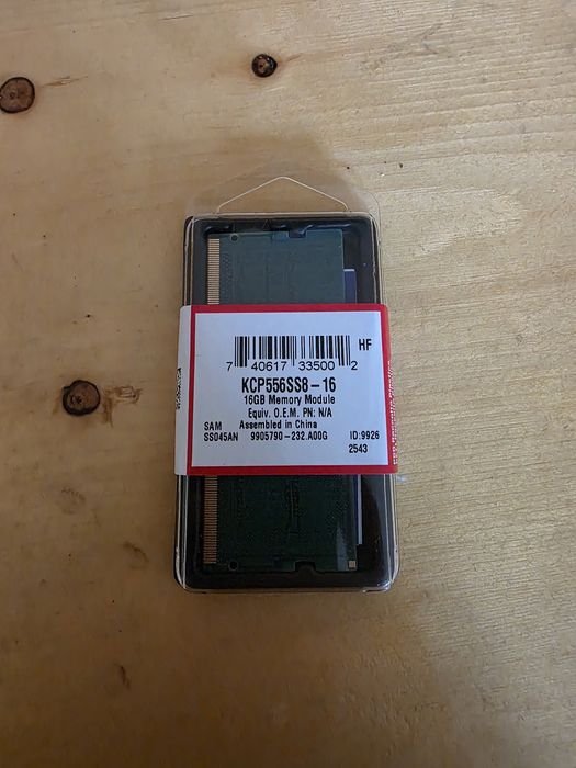 16gb Ram laptop ddr5 5600mt