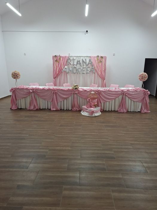 Decor nunţi,botezuri etc