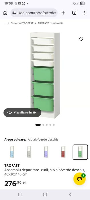 Trofast ikea utilizat
