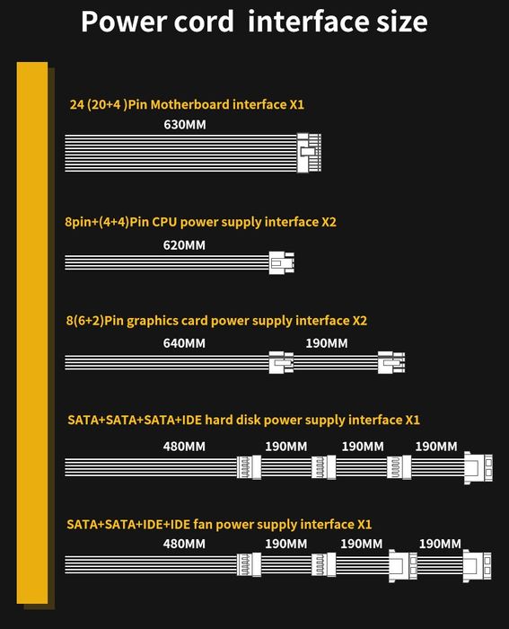 TFDP ATX 1000W noua , modulara, 80 Plus Gold