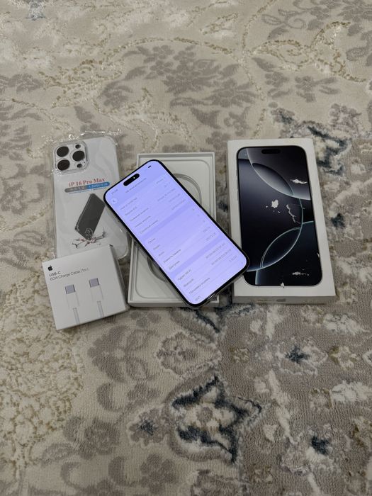 Iphone 16 Pro Max Айфон 16 Про Макс 91 % АКБ ВСЕ РОДНОЕ