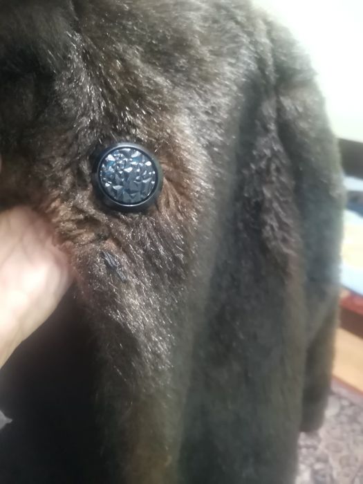 Дамско палто от изкуствен косъм