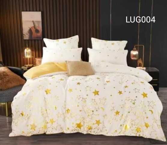 Set lenjerie pat matrimonial finet 6 piese - Modele Luxury