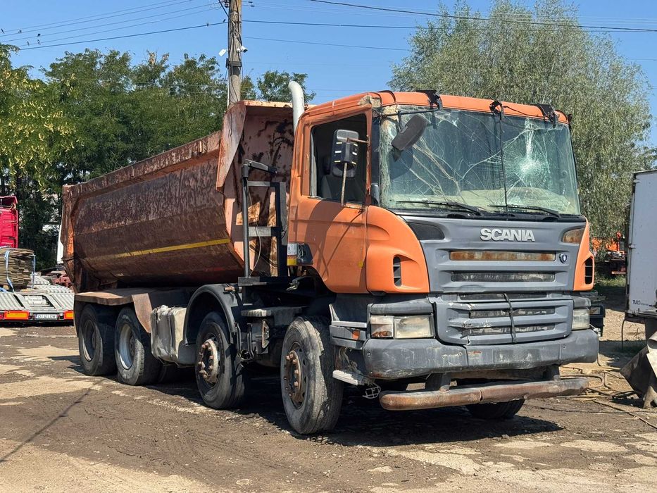 Axe cu grupuri si multiplicatori SCANIA 8x4 Bascula din DEZMEMBRARI