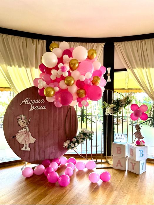 Botez Panou cu baloane -foto corner