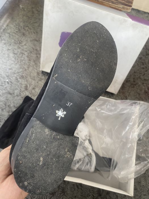 Замшевые сапоги осень весна