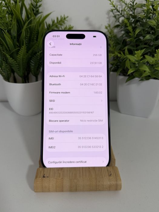iPhone 17 pro 100% e-sim