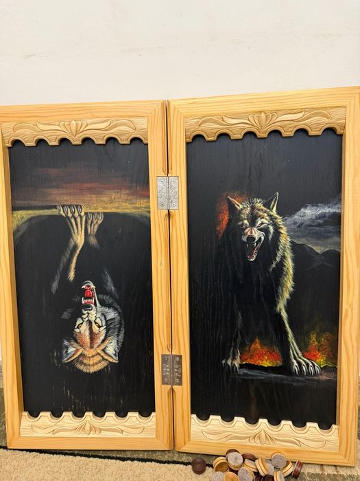 Доска для нард-шахмат