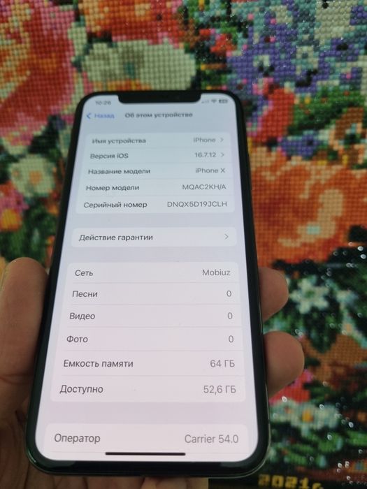 Iphone Xs 64 GB ideal