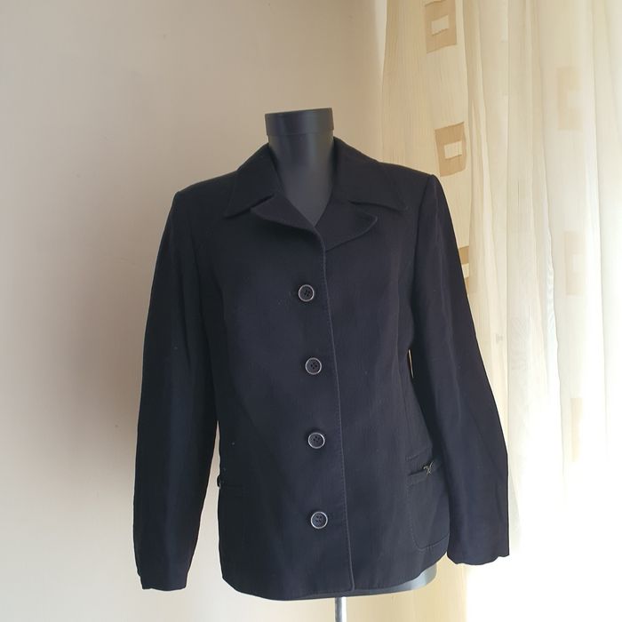 Sacou negru din lana