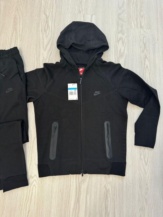 Trening Nike Tech| Fleece Negru 100% Bumbac